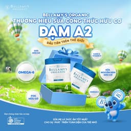 [Đủ số Date 2028] Sữa Bellamy's Organic đạm A2 Beta Genica-8™ Úc 3