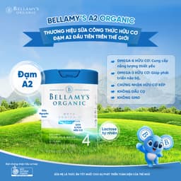 [Đủ số Date 2028] Sữa Bellamy's Organic đạm A2 Beta Genica-8™ Úc 4