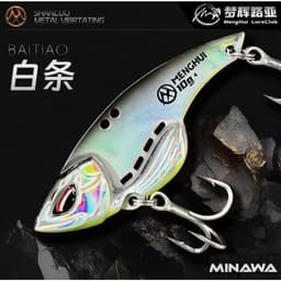 Mồi Cá Sắt VIB MINAWA Menghui 10g 14g, 4 Lỗ 2 Chế Độ Nước Sâu Nước Nông, Mồi Lure Câu Cá Lóc Cá Sộp 4