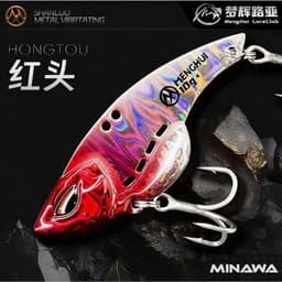 Mồi Cá Sắt VIB MINAWA Menghui 10g 14g, 4 Lỗ 2 Chế Độ Nước Sâu Nước Nông, Mồi Lure Câu Cá Lóc Cá Sộp 3