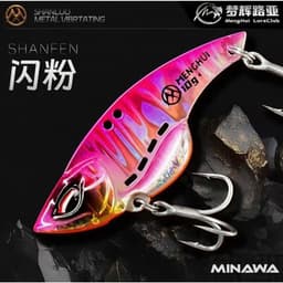 Mồi Cá Sắt VIB MINAWA Menghui 10g 14g, 4 Lỗ 2 Chế Độ Nước Sâu Nước Nông, Mồi Lure Câu Cá Lóc Cá Sộp 5
