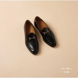 Giày Da Bò Nam Saint Stefano G159 – Horsebit Loafer Đen – Da Bò Thật 100% 4
