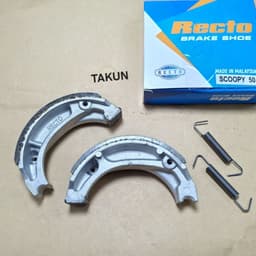 Bố thắng Recto, má phanh đùm xe SCOOPY 50.... 3