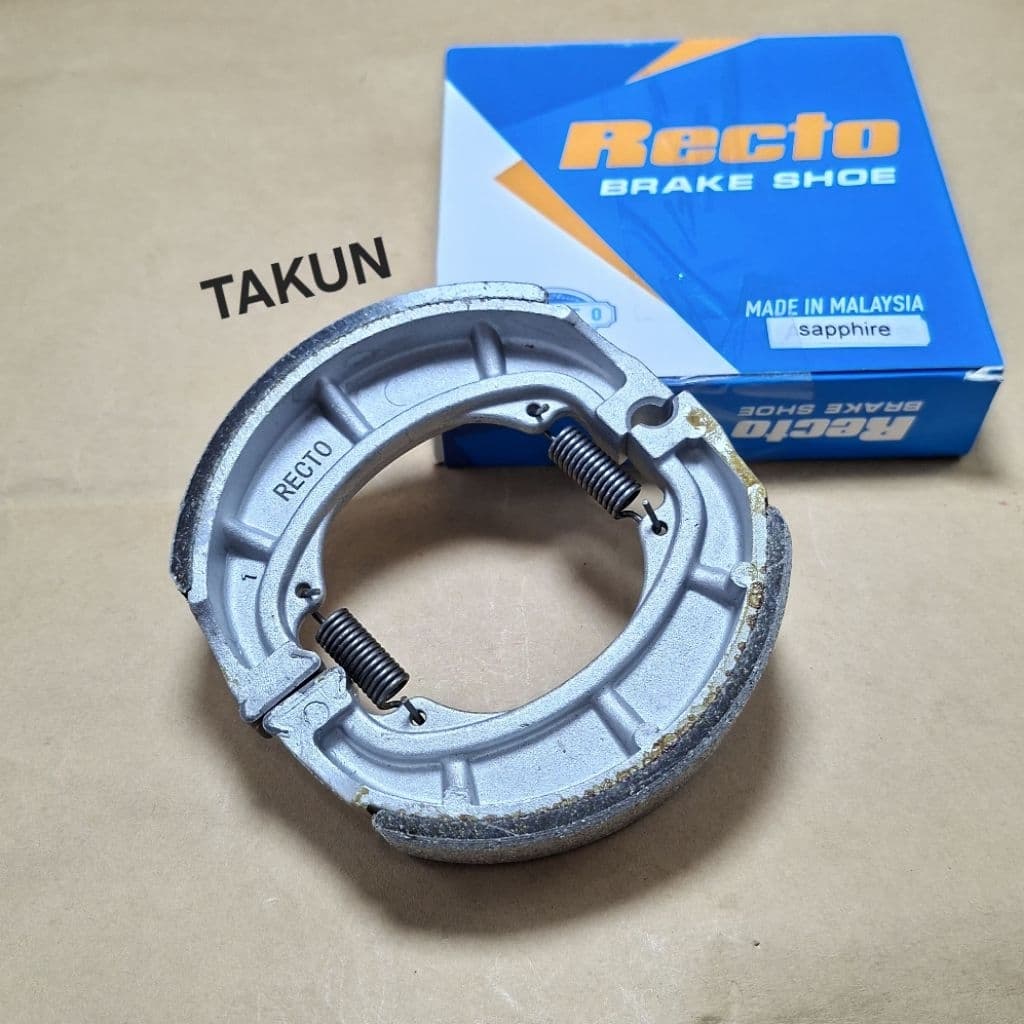 Bố thắng Recto, má phanh đùm xe SUZUKI SAPPHIRE....