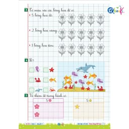Sách - Vở Ô Li Bài Tập Về Nhà Toán Lớp 1 - Quyển 1 (Theo Từng Tiết Học) - Có Mã QR Video Bài Giảng của Qbooks 8