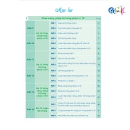 Sách - Vở Ô Li Bài Tập Về Nhà Toán Lớp 1 - Quyển 2 (Theo Từng Tiết Học) - Có Mã QR Video Bài Giảng của Qbooks 2