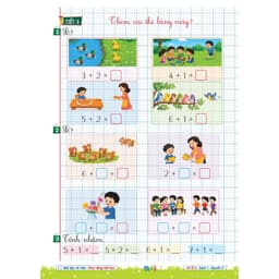 Sách - Vở Ô Li Bài Tập Về Nhà Toán Lớp 1 - Quyển 2 (Theo Từng Tiết Học) - Có Mã QR Video Bài Giảng của Qbooks 6