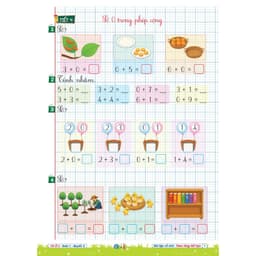 Sách - Vở Ô Li Bài Tập Về Nhà Toán Lớp 1 - Quyển 2 (Theo Từng Tiết Học) - Có Mã QR Video Bài Giảng của Qbooks 7