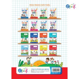 Sách - Vở Ô Li Bài Tập Về Nhà Toán Lớp 1 - Quyển 2 (Theo Từng Tiết Học) - Có Mã QR Video Bài Giảng của Qbooks 9