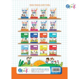 Sách - Vở Ô Li Bài Tập Về Nhà Toán Lớp 1 - Quyển 4 (Theo Từng Tiết Học) - Có Mã QR Video Bài Giảng của Qbooks 8