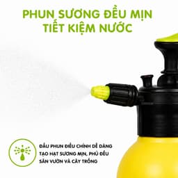 Bình Xịt Tưới Cây Nén Khí 2 Lít 0026 Nhựa PP Cao Cấp Đầu Phun Điều Chỉnh Phun Sương Phun Tia Bơm GD396 6