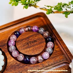 Ngọc Đan Tâm - Vòng Tay Đá Super Seven 10mm 4A 8