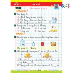 Sách - Combo Vở Ô Li Bài Tập Về Nhà Toán Lớp 2 - Có Mã QR Video Bài Giảng Từng Tiết Học (Qbooks) 2