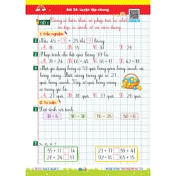 Sách - Vở Ô Li Bài Tập Về Nhà Toán Lớp 2 - Quyển 2 (Theo Từng Tiết Học) - Có Mã QR Video Bài Giảng của Qbooks 7