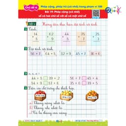 Sách - Combo Vở Ô Li Bài Tập Về Nhà Toán Lớp 2 - Có Mã QR Video Bài Giảng Từng Tiết Học (Qbooks) 4