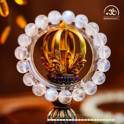 Ngọc Đan Tâm - Vòng Tay Đá Mặt Trăng 10mm 6A 4