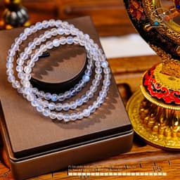 Ngọc Đan Tâm - Chuỗi Vòng Tay Đá Mặt Trăng 5mm 6A 5