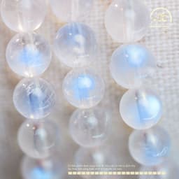Ngọc Đan Tâm - Chuỗi Vòng Tay Đá Mặt Trăng 5mm 6A 6