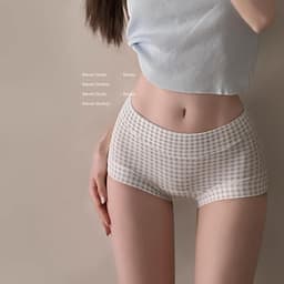 SET 3-5 Quần Lót Boxer Nữ Cotton 10A Co Giãn Thoáng Khí Mỏng Mát Đáy Quần Liền Mảnh Cạp Vừa Ôm Hông Thoải Mái Mã 9388 6