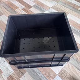 Bộ baki lọc hồ cá 35x25x13 màu đen TẶNG GIÀN MƯA khi mua 4 tầng. Đi ống phi 27 cho hồ cá 500l trở lại 9