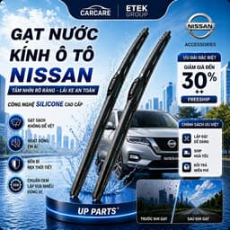 BỘ GẠT MƯA Ô TÔ NISSAN- COMBO 2 GẠT 3 Khúc Cao Cấp Thương Hiệu UP PARTS – Cần Gạt Mưa Xe Hơi Chính Hãng 1