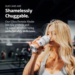 Whey Protein Shake chai nhôm 42g protein: Slate thùng 12 chai 4