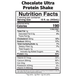 Whey Protein Shake chai nhôm 42g protein: Slate thùng 12 chai 2