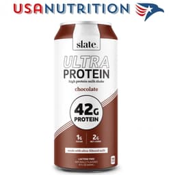 Whey Protein Shake chai nhôm 42g protein: Slate thùng 12 chai 1