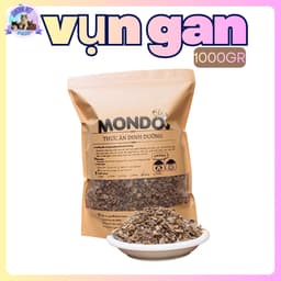 MONDO Vụn Gan Sấy Mảnh To Dinh Dưỡng Cho Chó Mèo  2