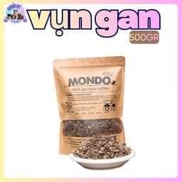 MONDO Vụn Gan Sấy Mảnh To Dinh Dưỡng Cho Chó Mèo  3