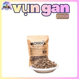 MONDO Vụn Gan Sấy Mảnh To Dinh Dưỡng Cho Chó Mèo  4