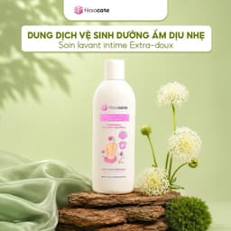 Dung Dịch Vệ Sinh Phụ Nữ Hexacare Extra-Doux pH 4.5 | Cấp Ẩm, Giảm Khô Rát, Thanh Mát, Dịu Nhẹ 200ml 1