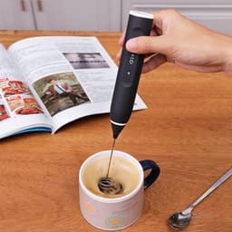 (Tặng dây sạc) Máy Đánh Trứng, Máy Tạo Bọt Cà Phê 3 Tốc Độ Tiện Dụng  Máy Đánh Bọt Tiện Lợi 9
