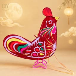 Lồng đèn thú kiếng, lồng đèn giấy kiếng hình con  bướm, gà, cá, thỏ, trang trí chụp hình Trung thu 6