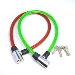 (Giá tại kho) Khóa dây cáp chống cắt trộm cửa nhà, xe máy, xe đạp 4