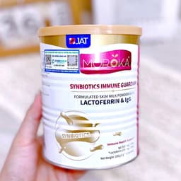 [Date 3/2028] Sữa Tăng Đề Kháng Moroka Lactoferrin Synbiotics giảm ốm vặt hộp 100g (2g x 50 Gói) 3