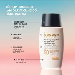 Sữa Chống Nắng Sen Hậu Giang Cocoon Hau Giang Tone Up Beige 50ml SKINCARESHOP 2
