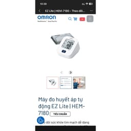 Máy đo huyết áp tự động EZ Lite | HEM- 7180 4