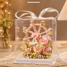Mô hình lắp ráp vòng đu quay CAROUSEL quà tặng độc đáo các dịp lễ 7