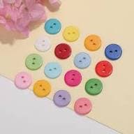 50/100 CÚC ÁO NHỰA NHIỀU MÀU – NÚT MAY QUẦN ÁO – PHỤ KIỆN HANDMADE – SCRAPBOOK – DIY 🌈 8