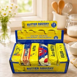 Hot trend Butter Squishy Cầu Vồng Siêu Mềm – Đồ Chơi Bóp Giảm Stress Cực Đã Tay Cho Bé & Người Lớn 4