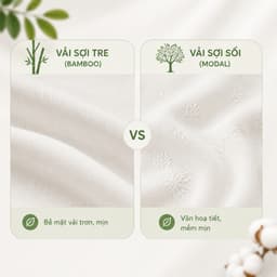 Phụ kiện sơ sinh Gee, Combo mũ nón, bao tay bao chân sơ sinh vải sợi sồi/sợi tre mềm mịn cho da 5