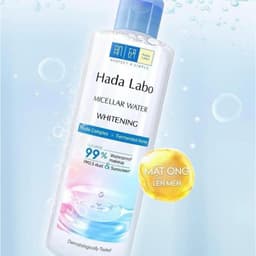 Nước Tẩy Trang Sạch Sâu Dưỡng Trắng Hada Labo Micellar Water Whitening 240ml 6