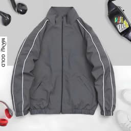 Áo khoác gió dù 2 lớp sọc kẻ tay, trượt nước, cản gió, dành cho nam và nữ Cao Cấp Dễ Phối Đồ Thời Trang - Tmen Store 8