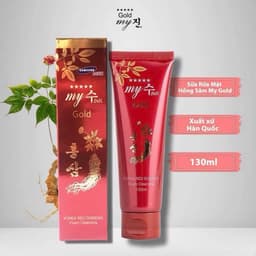 Sữa Rửa Mặt Trắng Da Hồng Sâm My Gold Hàn Quốc 130ml, SRM Mụn, Sửa Rửa Mặt Nam Nữ 1