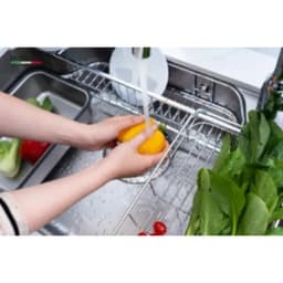 Chậu rửa bát 1 hố Nobinox ARVO B180 inox 304 vân siêu mịn chống xước 80x50cm - Tặng kèm phụ kiện 7