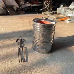 Bếp Than Tổ Ong 2 viên lửa xanh inox cao cấp, đường kính 22cm 2
