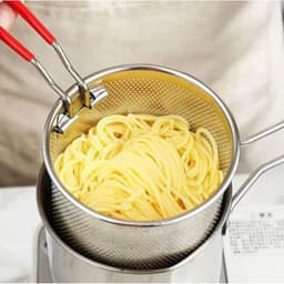 Nồi Chiên Ngập Dầu Bằng Thép Không Gỉ Kèm Rổ Chiên Lọc Dầu Dung Tích 1200ml - Dùng Được Cho Bếp Từ 6
