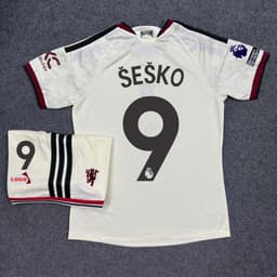 Bộ Quần Áo Bóng Đá CLB Man United Sân Khách Mùa Giải 2026/2027- Vải Polyester Thái Cao Cấp 7