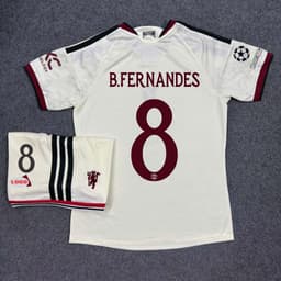 Bộ Quần Áo Bóng Đá CLB Man United Sân Khách Mùa Giải 2026/2027- Vải Polyester Thái Cao Cấp 4